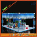 6x9 Ausstellung Fachwerk Display Design, Ausstellung Display Stand Produktion Export ins Ausland